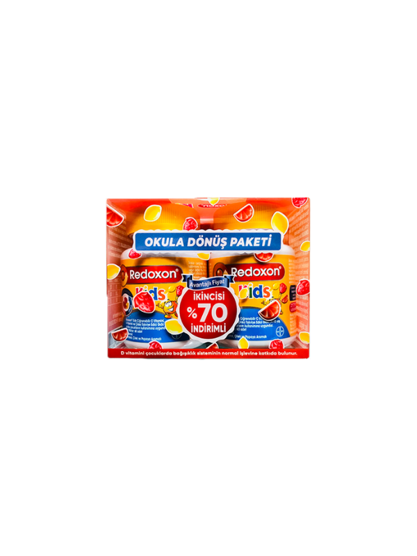 Redoxon Kids 60 Çiğneme Tableti 2'li Avantaj Paket - İkincisi %70 İndirimli