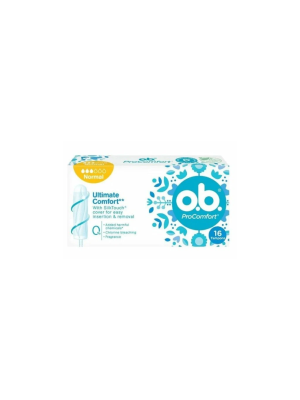 O.B. Ultimate Comfort Tampon Normal 16'lı
