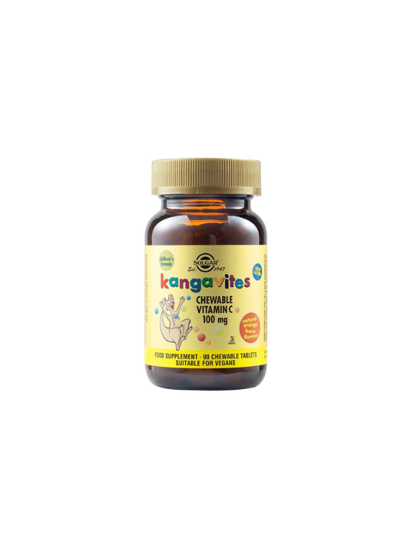 Solgar Kangavites Chewable Vitamin C 100 mg 90 Tablet
