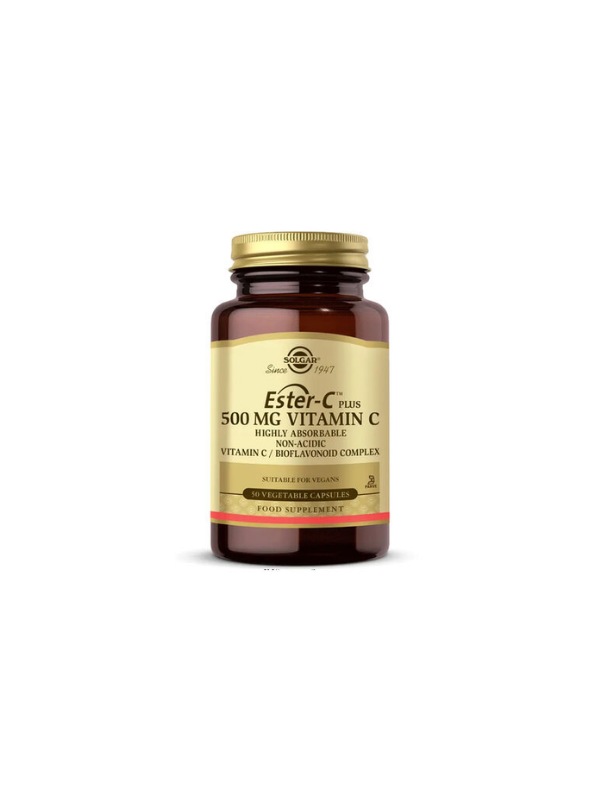 Solgar Ester-C Plus 500 mg 50 Vegetable Kapsül