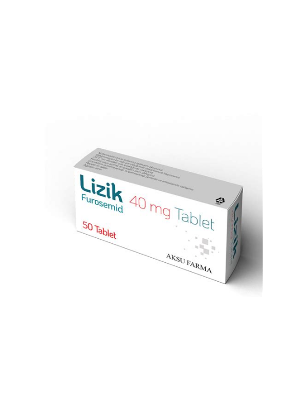 Lizik 40 mg 50 Tablet