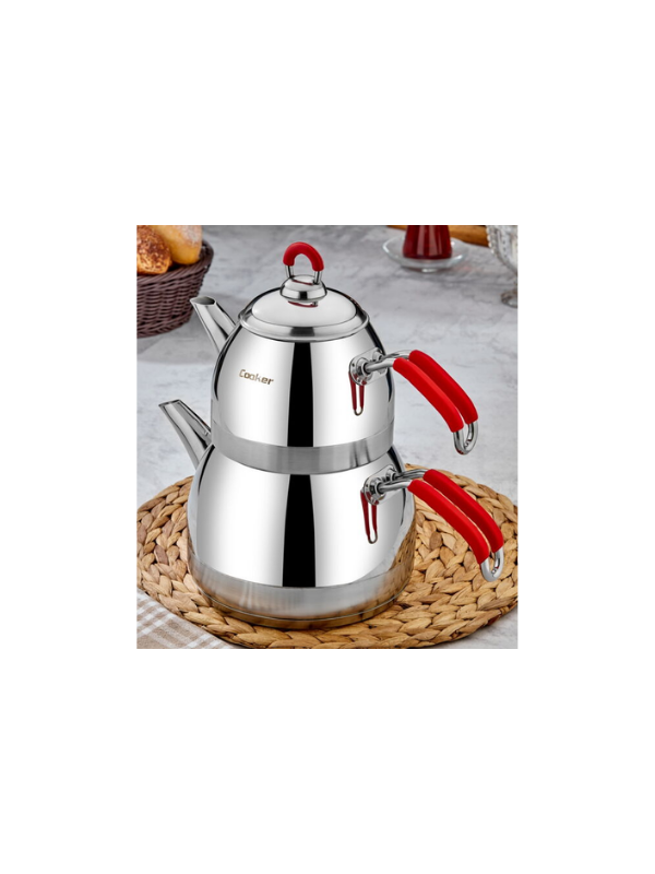 COOKER TOMBO AİLE BOY ÇELİK ÇAYDANLIK CKR3704