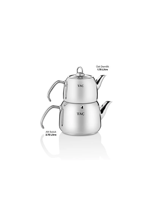 TAÇ PANDA MAXİ ÇAYDANLIK TAKIMI PLATİN TAÇ-5933