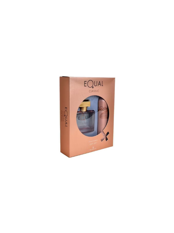 Hunca Equal 75Ml+Deodorant Kofre Women_Classic
