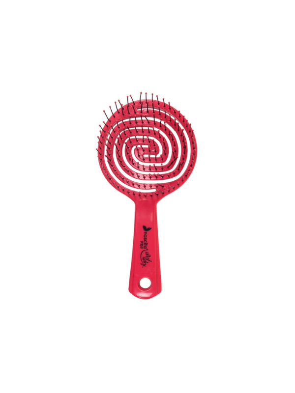 Nascita Pro 3D Flexi Kontrol Açma Tarama Saç Fırçası Koyu Pembe