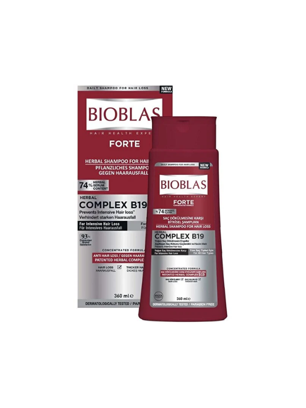 BIOBLAST FORT ŞAMPUAN COMPLEX B 19  SAÇ DÖKÜLMESİNE KARŞI 360 ML