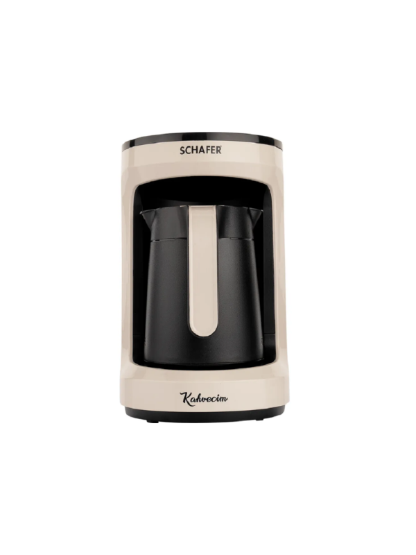 SCHAFER KAHVECİM S PTPMATİK TÜRK KAHVE MAKİNESİ KREM KRM02