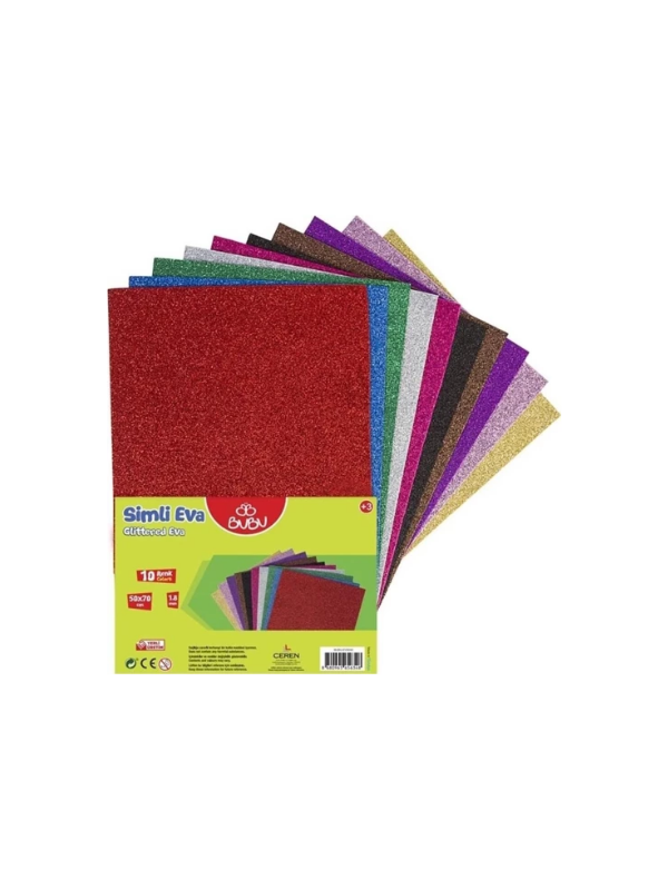BU-BU SİMLİ EVA 50*70 10 RENK EV0040