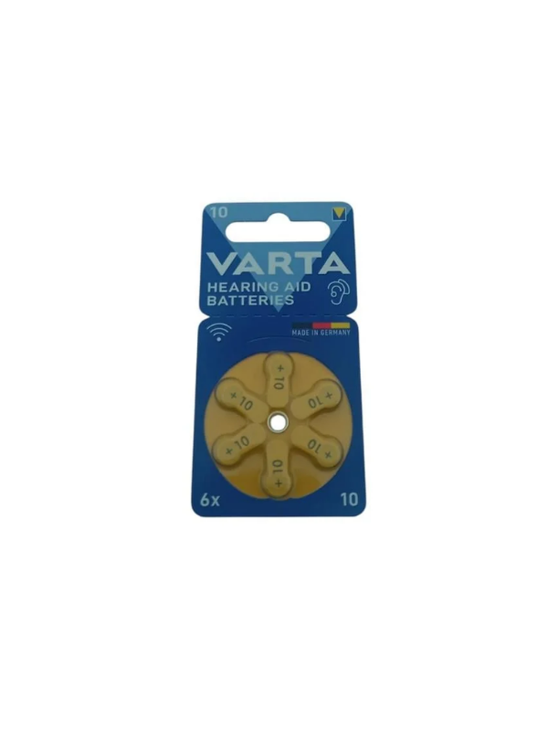 Varta İşitme Cihazı Pili No: 10 6'lı